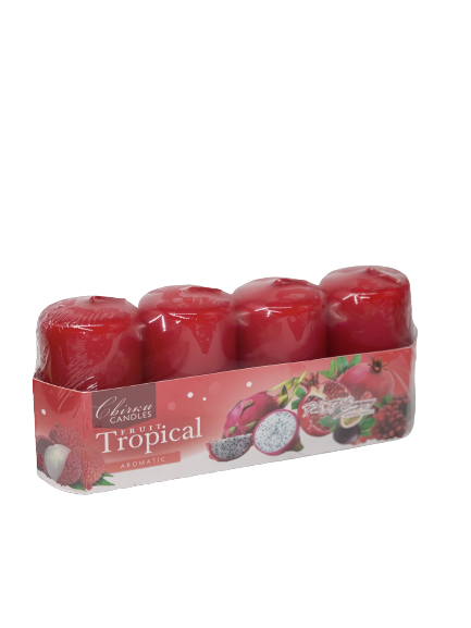 Тропічні фрукти червоний