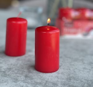 Свічка Адвентова Ароматна 40х70 мм (4 шт/уп)