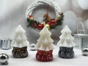 Свічка декоративна Ялинка в мішку